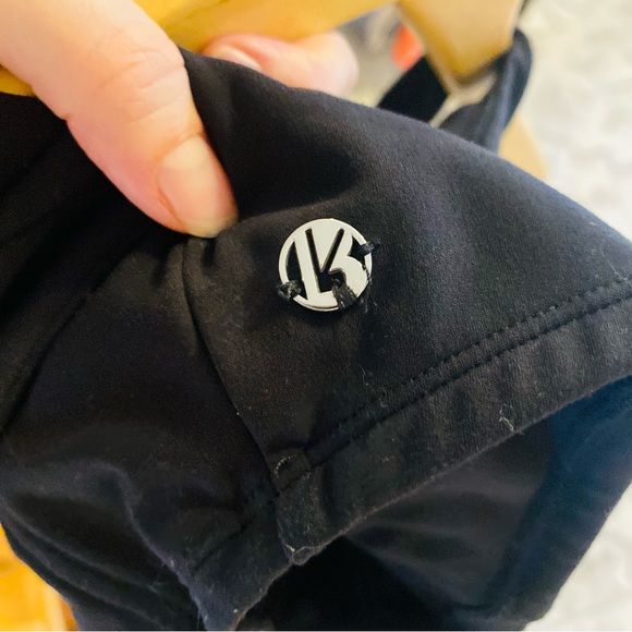 Buff Bunny Racerback Corset Crop Top Black Womens Size Small Scoop Neck Gym Yoga - Picture 6 of 6